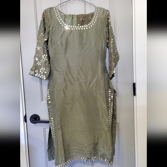 Party Wear Pallazo Suit - Picture 1 of 2